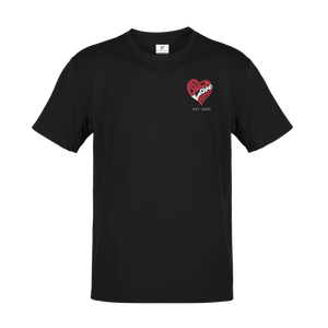 Black Love Matters Heart Artwork T-shirt