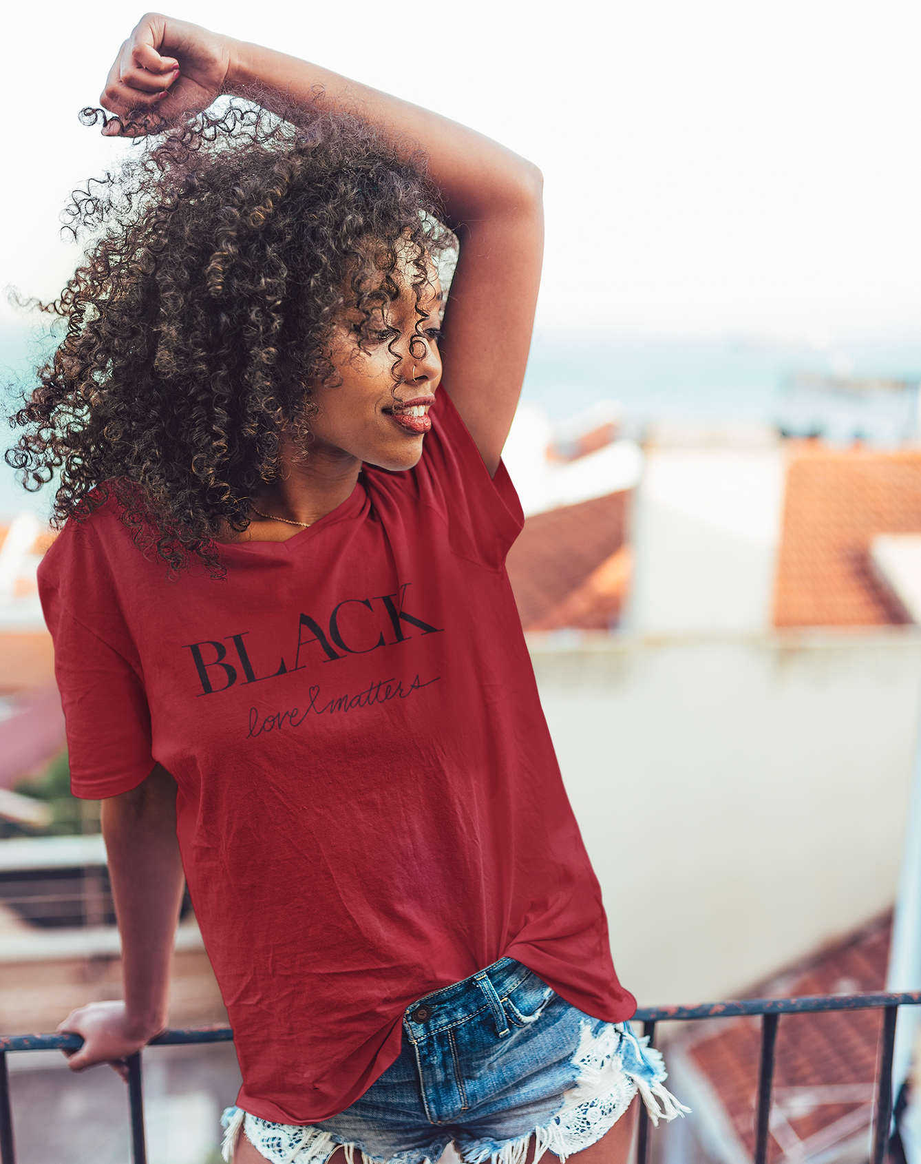Black Love Matters Crewneck T-shirt